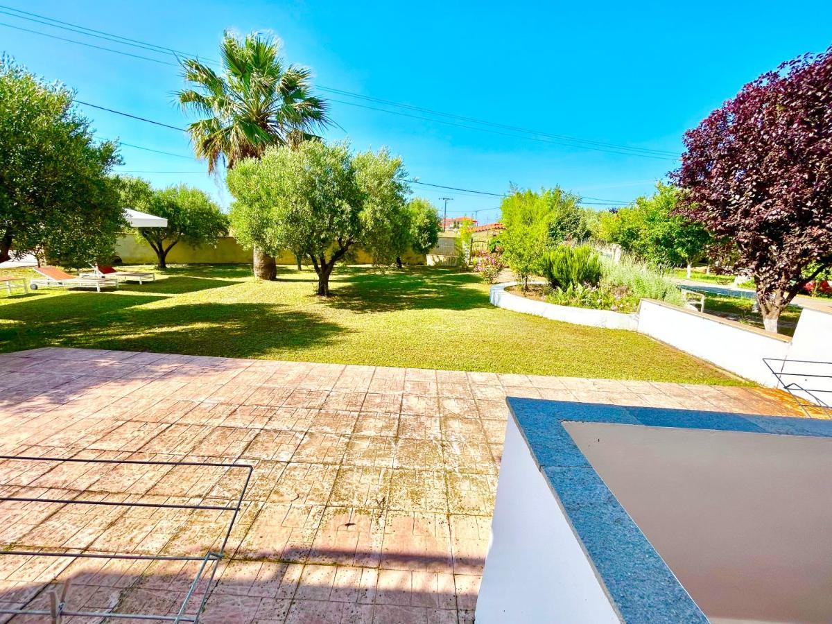 Afitos Villa Kristy Bagian luar foto
